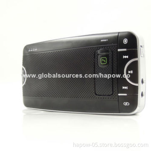 Car Bluetooth Hands-free Kits/w Earphone/Subwoofer Speaker/Recorder/4,000mAh Power Bank/Flashlight
